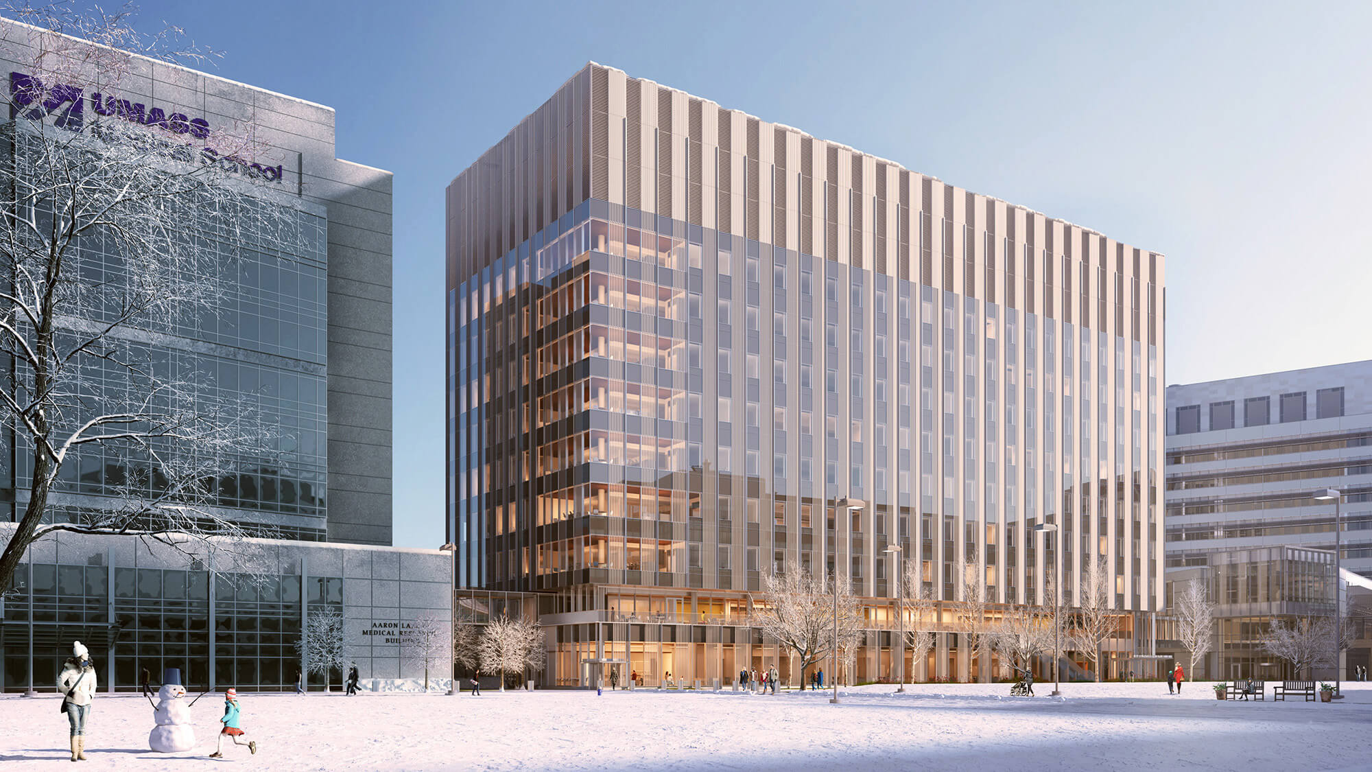 New Education And Research Building (NERB) At UMass Chan Medical School ...